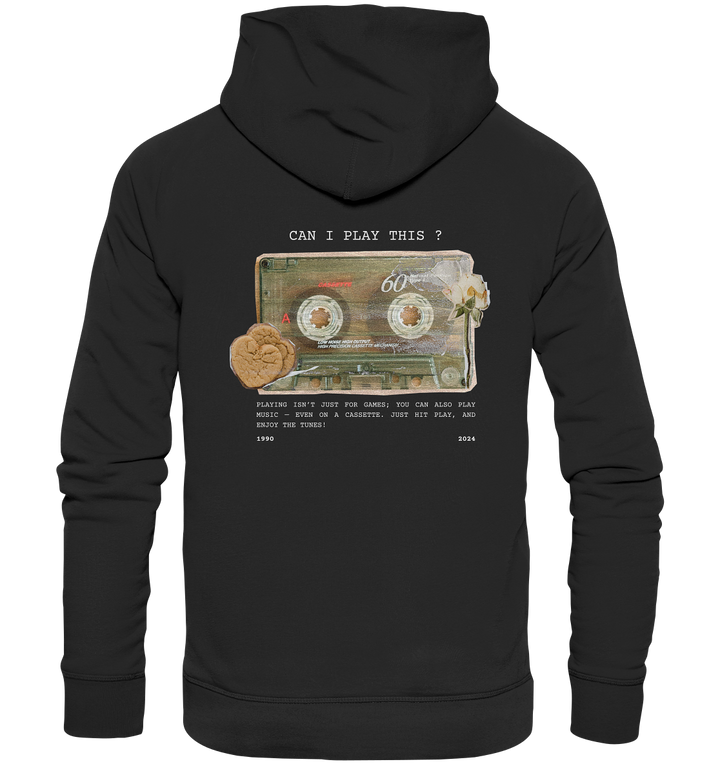 Cassette - Organic Hoodie